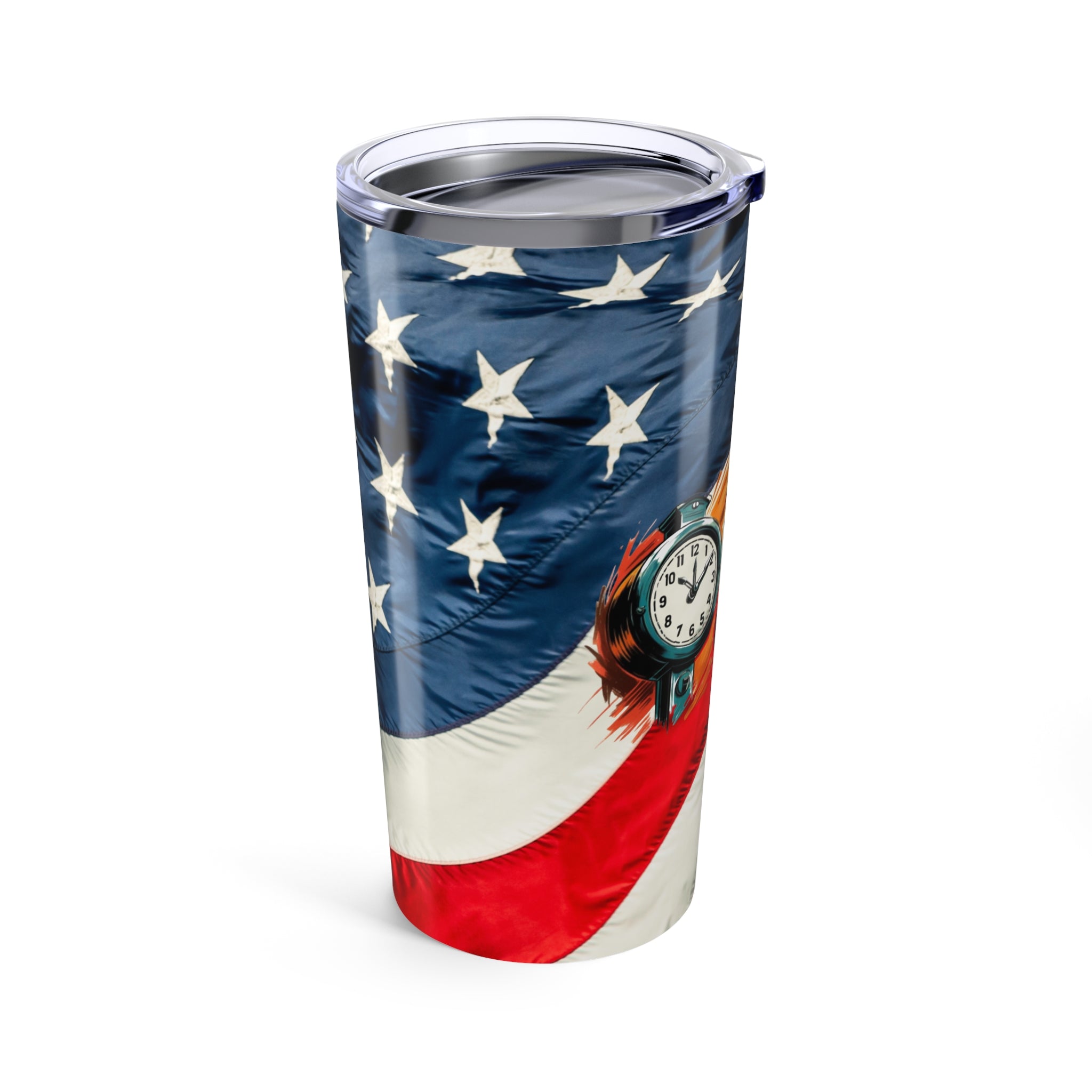 Punch In Tumbler – Red, White & Blue Edition 20 oz.