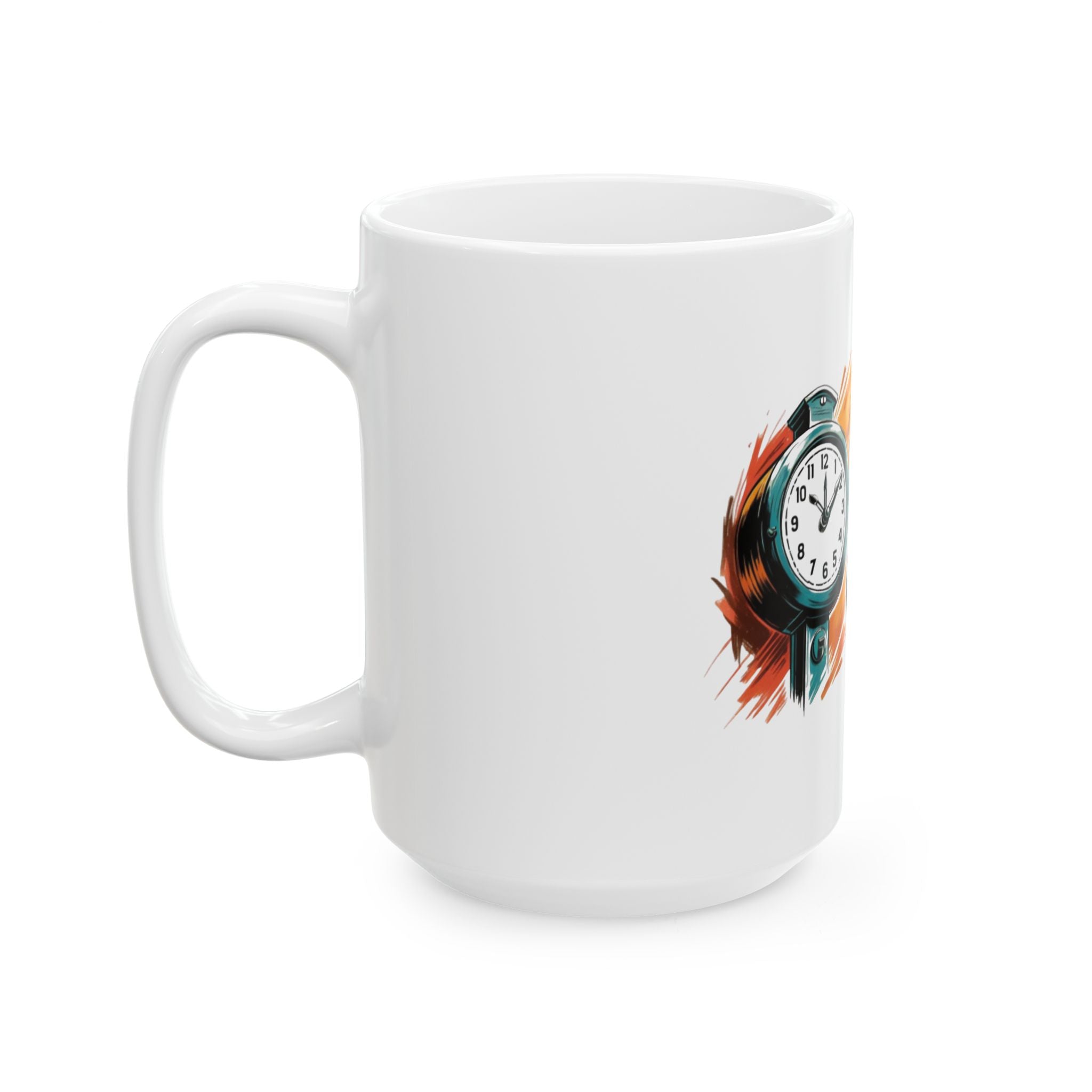 Punch In Coffee Ceramic Mug 15 oz.