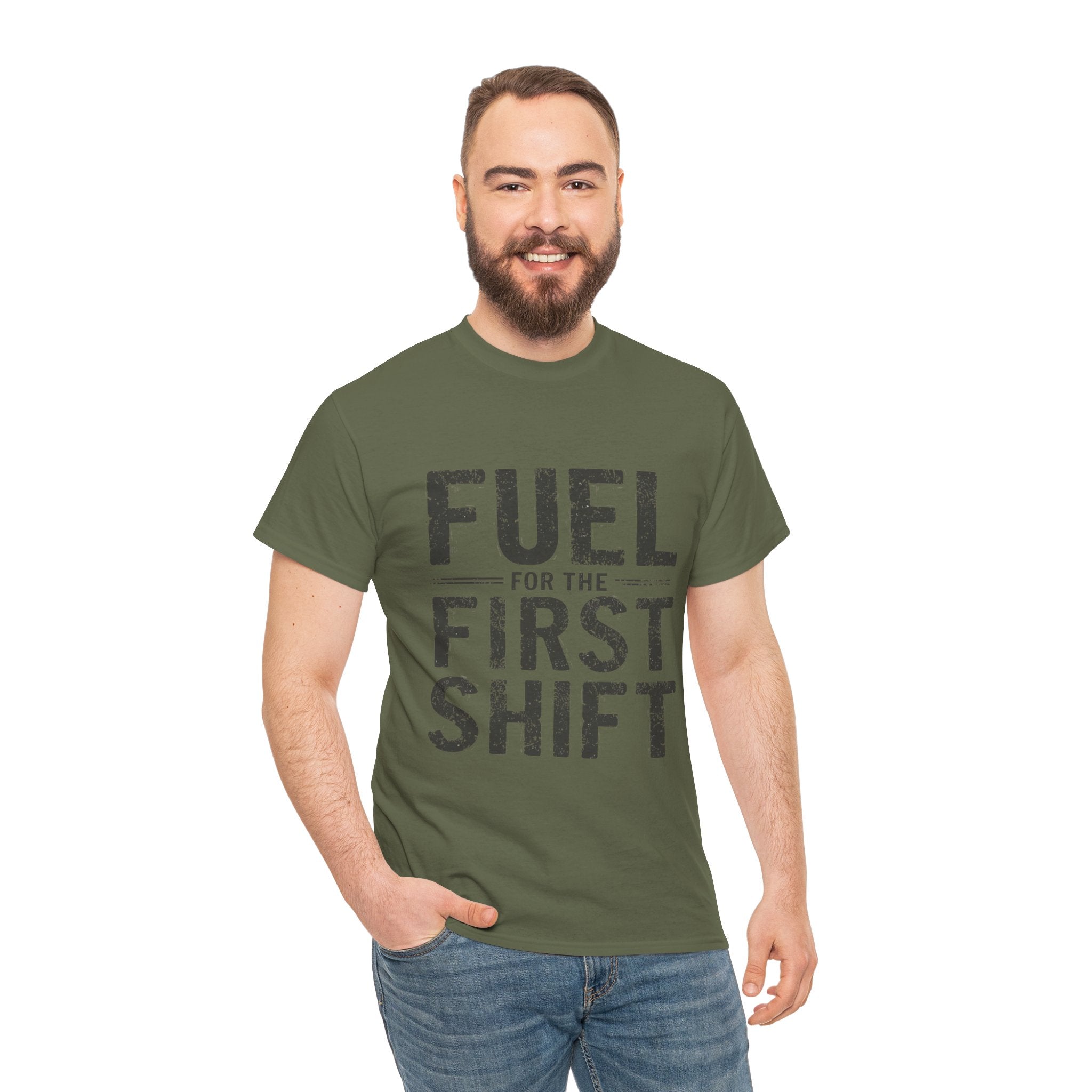 Fuel for the First Shift Unisex Cotton Tee